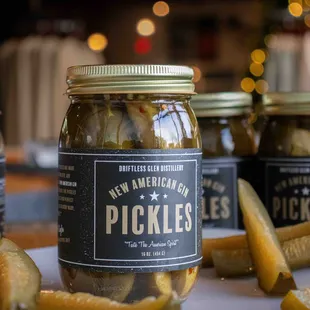 New American Gin Pickles
