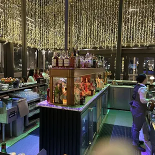 The bar