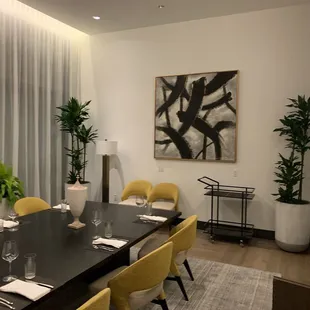 interior, sushi and sashimi