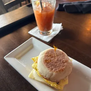 Bloody Mary &amp; Breakfast Sandwich