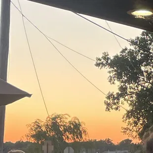 Perfect spot to watch the sunset