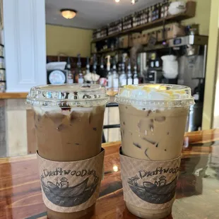 Almond Joy and White Mocha