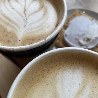 Hot Honey Lavender Latte