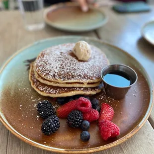 Blueberry Pancake Stack