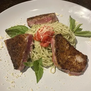 Blackened Tuna Sandwich