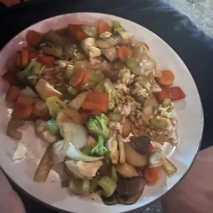 Stir fry.