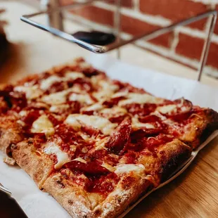 pepperoni and cheese pizza