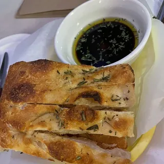 Sourdough Focaccia with EVOO & Aged Balsamic