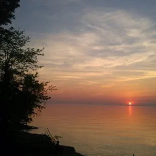 Sunset at Driftwood Point