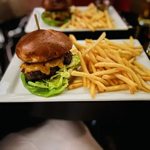 Very solid burger &amp; fries