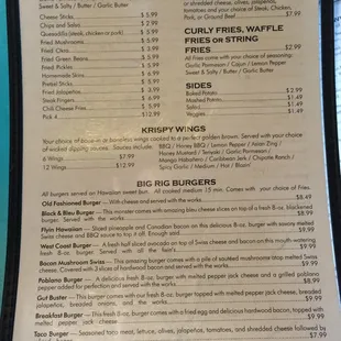 Check out the menu!