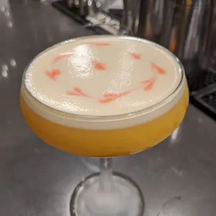 Lychee/passion Fruit Pisco Sour