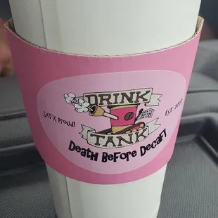 Delicious hot coffee Coconut