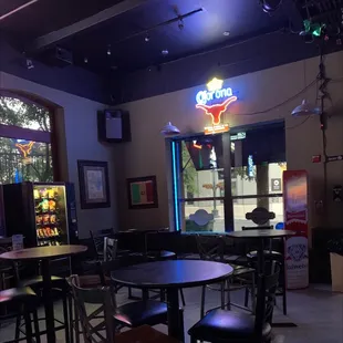 the interior of a restaurant