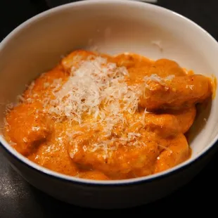 Toasted Gnocchi. Tastes like Gnocchi Curry. Very good if you are partial to curry flavor. @coreyd123 on Instagram