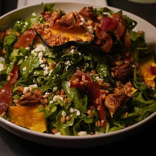 Steen&apos;s Roasted Acorn Squash Salad!  @!&amp;$#ing delicious! @coreyd123 on insta