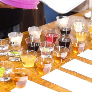 Samples, Tastings and Tours of the best craft alcohol, wine and spirit producers in Williamsburg.