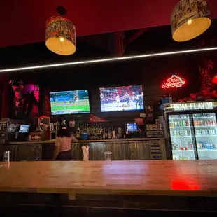 Bar area