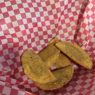 What's left of mini tacos