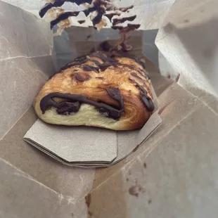 Chocolate croissant