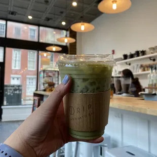 Iced Matcha Latte