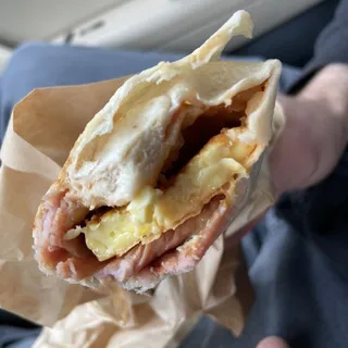 Ham Breakfast Burrito
