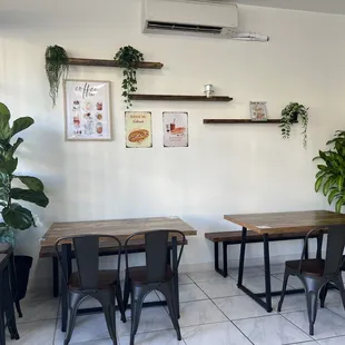 A chill area to relax and enjoy your coffee.