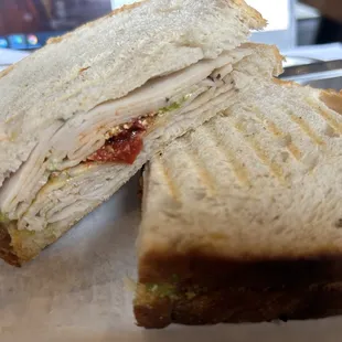 Turkey Pesto Sandwich