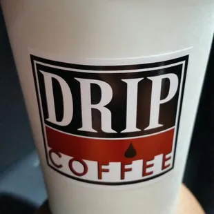 Almond milk latte to go!