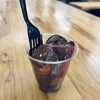 Dipped Strawberries Cup