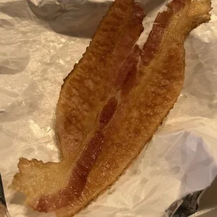 Whisper thin side of bacon