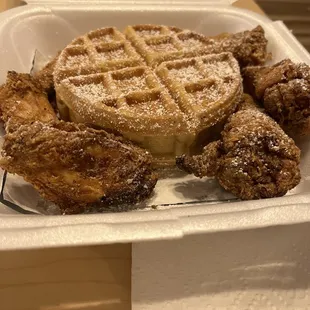 Chicken &amp; Waffles  Saturday Only!