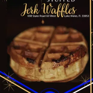 food, waffles