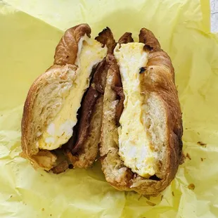 Made to Order Breakfast Sandwich with bacon