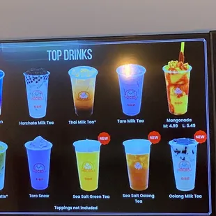 New drinks