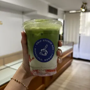 Ichigo Matcha Latte