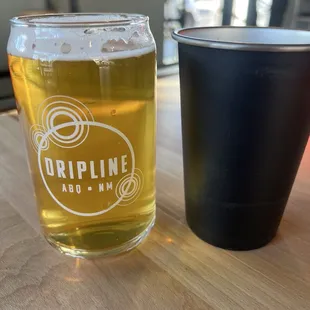 Bow &amp; Arrow Denim Tux guest tap, water. Drink your water!