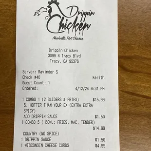 Receipt