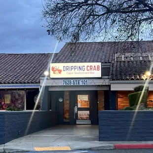 Front of restaurant