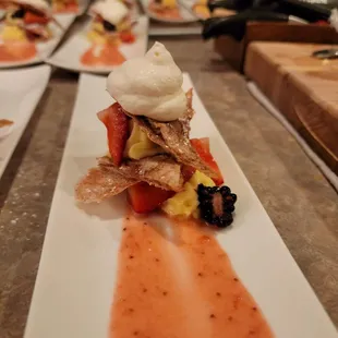 Fresh Berry Napoleon