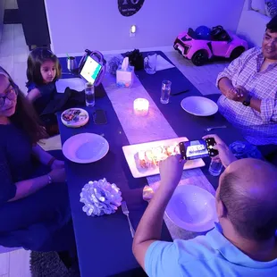 Clients celebrating 40th birthday
