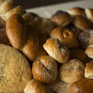 In-store scratch bakery.