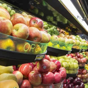 New produce section at Driskill's Downtown Market