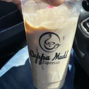 Iced white chocolate mocha