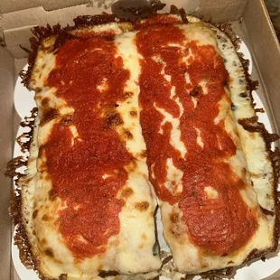 Sometimes you just have to Uber eats a red top