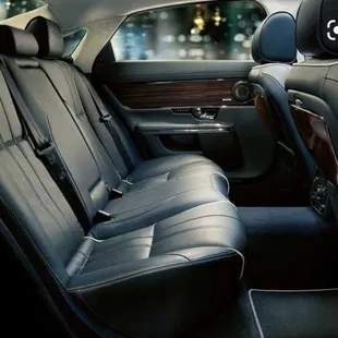 Jaguar XJL Back seating area