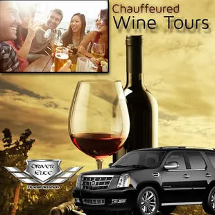Chauffeured Wine Tour Luxury Transportation.