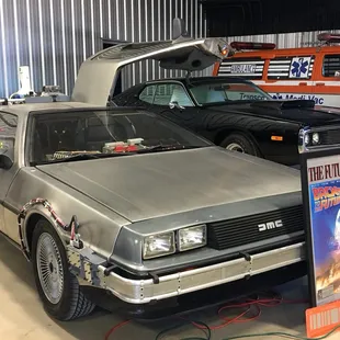 Back to the Future DeLorean