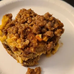 Apple Bread Pudding was soooo good!