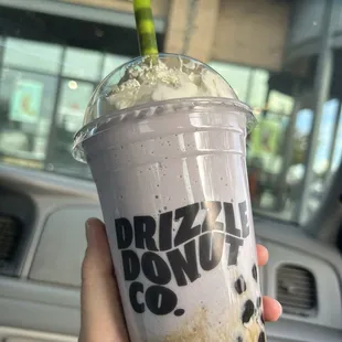 Boba Taro Smoothie